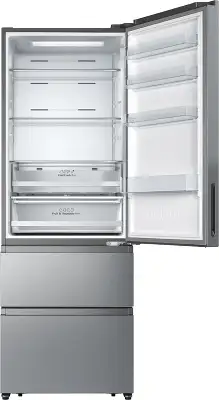 Холодильник Hisense RT641N4ACE 2-хкамерн. серый инвертер