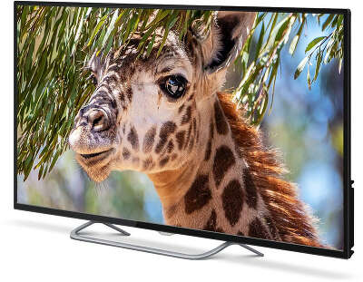 Телевизор LED PolarLine 50" 50PU11TC-SM черный 4K Ultra HD 50Hz DVB-T DVB-T2 DVB-C WiFi Smart TV (RUS)
