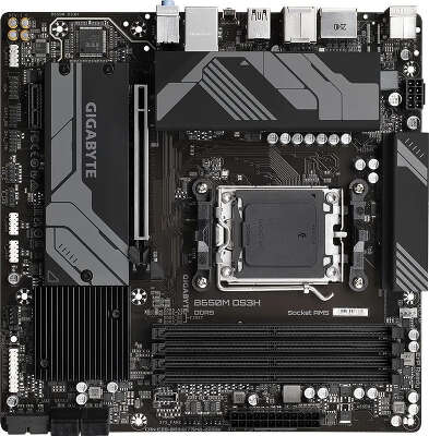 Материнская плата mATX LGAAM5 GIGABYTE B650M DS3H