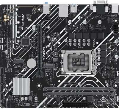 ASUS PRIME H610M-E CSM (Socket 1700, mATX, 2xDDR5(96GB),  VGA/DP/HDMI, 1xPCIe/4.0x16/1xPCIe 3.0/1xLAN, 4xSATA 6Gb/s, 2xM.2, 2xUSB 3.2, 2xUSB 2.0, 2xPS/2)