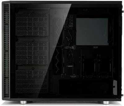 Корпус Fractal Design Define S2 Vision Blackout Edition, черный, ATX, Без БП (FD-CA-DEF-S2V-BKO-TGD)