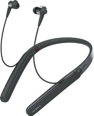 Беспроводные наушники Sony WI-1000X с шумоподавлением, чёрные