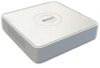 Видеорегистратор Hiwatch 4 канальный IP-видеорегистратор HiWatch DS-N204P(C) с PoE