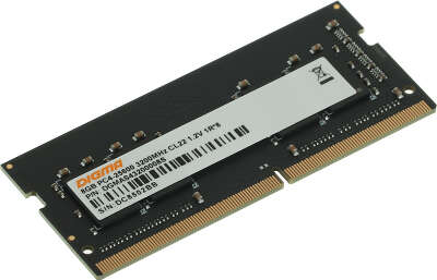 Модуль памяти DDR4 SODIMM 8Gb DDR3200 Digma (DGMAS43200008S)
