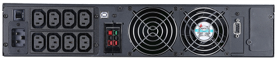 Источник бесперебойного питания Powercom MACAN SE, On-Line, 3000VA/3000W, Rack/Tower, 8*IEC320-C13, LCD, Serial+USB, SmartSlot, подкл. доп. Батарей (1076119)
