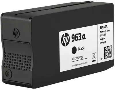 Картридж струйный HP 963XL 3JA30AE черный (2000стр.) для HP OfficeJet Pro 901x/902x HP