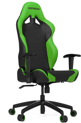 Игровое кресло VERTAGEAR Racing SL2000 Зеленое/Черный фон
