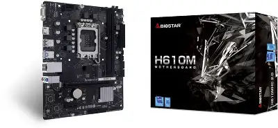 Материнская плата ATX LGA1700 Biostar H610MHC 2.0