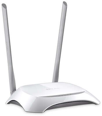 Маршрутизатор/ 300Mbps Wireless N Router, Broadcom, 2T2R, 2.4GHz, 802.11n/g/b, 4-port Switch