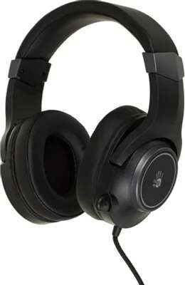 Наушники с микрофоном A4Tech Bloody G350 черный 2м мониторные USB оголовье (G350 USB/ BLACK)