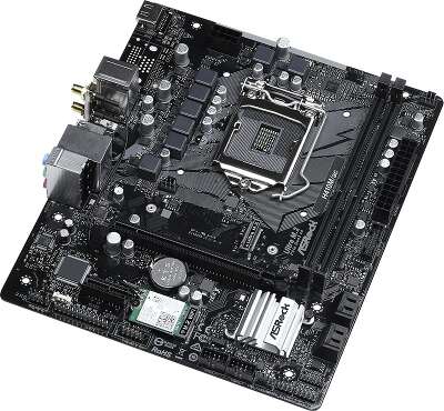 Материнская плата mATX LGA1200 ASRock H410M/AC