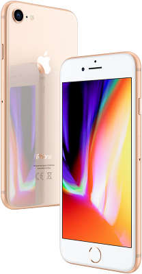 Смартфон Apple iPhone 8 [MQ6J2RU/A] 64 GB Gold