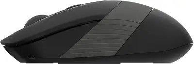 Мышь A4Tech Fstyler FG10S черный/серый оптическая 2000dpi silent беспров. USB для ноутбука 4but (FG10S GREY)