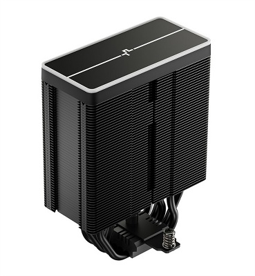 Кулер для процессора DEEPCOOL AG500 BK ARGB V2 LGA1700/1200/115X/AM5/AM4 (12шт/кор, TDP 240W, PWM, ARGB Fan 120mm, 5 тепл. трубок) RET
