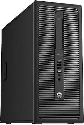 Компьютер HP EliteDesk 800 G1 MT i5 4590 (3.3)/4Gb/1Tb 7.2k/HDG4600/DVDRW/DOS/Kb+Mouse