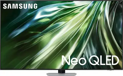 Телевизор QLED Samsung 55" QE55QN90DAUXRU Series 9 черненое серебро/серебристый 4K Ultra HD 120Hz DVB-T2 DVB-C DVB-S2 USB WiFi Smart TV