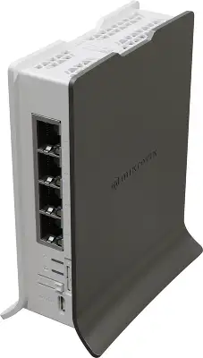 Роутер беспроводной MikroTik hAP ax lite LTE6 (L41G-2AXD&FG621-EA) AX600 10/100/1000BASE-TX/4G cat.6 черный