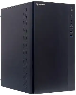 ПК Raskat Standart 300 MT i3 14100 (3.5) 8Gb SSD256Gb UHDG 730 без ОС GbitEth 500W черный (RUS) (STANDART300165609)