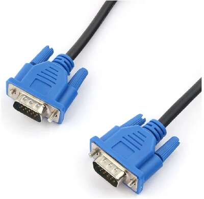 Кабель VGA Pro Cablexpert CC-PVGA-1.8M, 15M/15M, 1.8м, экран, феррит.кольца, пакет