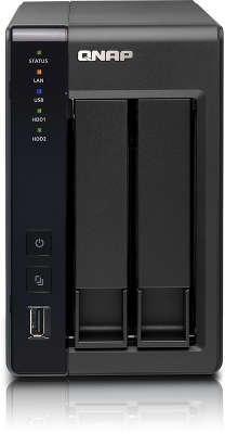 Сетевое хранилище QNAP TS-219P2 (без ж,д)