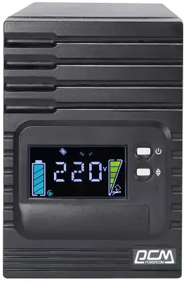 ИБП Powercom Smart King Pro+ SPT-1000-II LCD, 1000VA, 800W, IEC