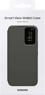 Чехол-книжка Samsung для Samsung Galaxy A54 Smart View Wallet Case, черный (EF-ZA546CBEGRU)
