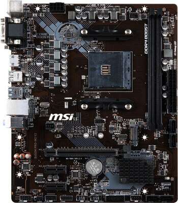 Материнская плата microATX LGAAM4 MSI B450M PRO-M2 V2