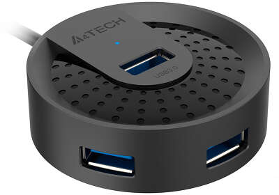 Разветвитель USB 3.0 A4Tech HUB-30C 4порт. черный