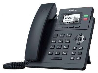 Yealink SIP-T31G, Телефон SIP 2 линии, PoE, GigE, БП в комплекте