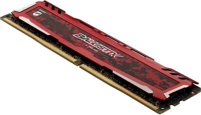Модуль памяти DDR4 DIMM 8Gb DDR3200 Crucial Ballistix Sport LT Red (BLS8G4D32AESEK)