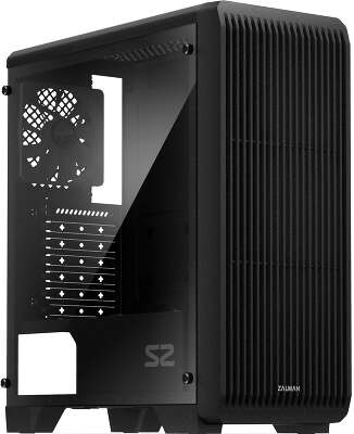 Корпус Zalman S2, черный, ATX, Без БП