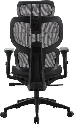 Кресло Cactus CS-MC555-BK черный сетка с подголов. крестов. пластик пластик черный