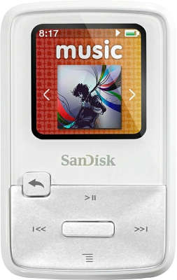 Цифровой аудиоплеер SanDisk Sansa™ clip  Zip 4 Гб белый