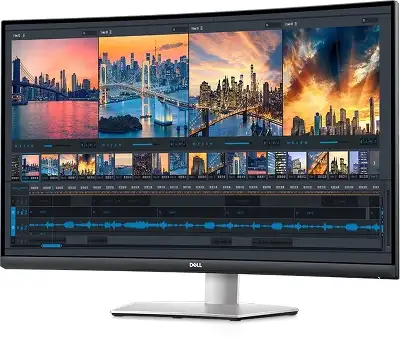 Монитор Dell 31,5" S3221QSA Curved 1800R, 16:9, VA, UHD, 5ms, 300cd, 60Hz, HDMI, DP, USB, HAS