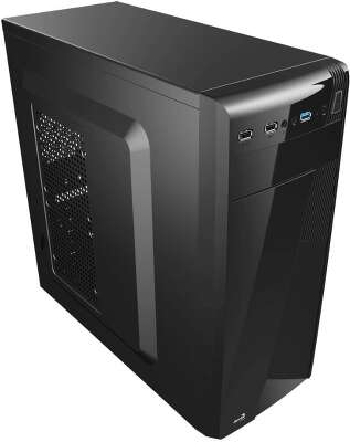 Корпус AeroCool CS-1101, черный, ATX, 500W (4713105956511)
