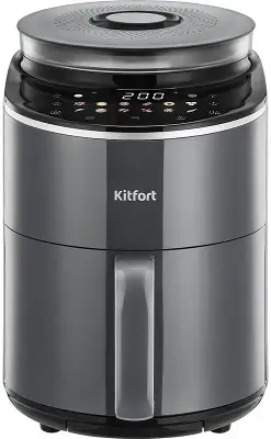 Аэрогриль Kitfort КТ-8155 4.5л 1500Вт серый