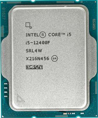 Процессор Intel Core i5 12400F Soc-1700 (CM8071504555318 SRL4W) (2.5GHz) OEM
