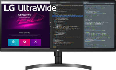 Монитор 34" LG 34WN750-B IPS 3440x1440 HDMI, DP, USB-Hub