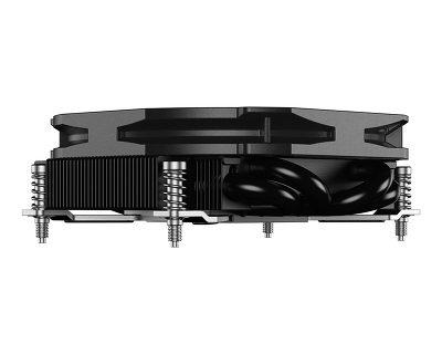 Кулер для процессора ID-COOLING IS-30A BLACK AMD AM5/AM4 низкопрофильный высота 30mm (36шт/кор, TDP 100W, PWM, 4 тепл.трубки прямого контакта, FAN 92mm) BOX