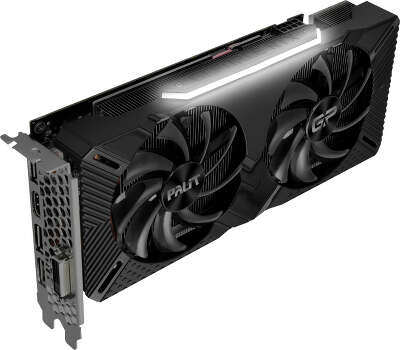 Видеокарта Palit nVidia GeForce RTX 2070 Dual 8Gb GDDR6 PCI-E DVI, HDMI, 3DP