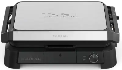 Электрогриль Tefal GC520DE0 2200Вт черный/серебристый