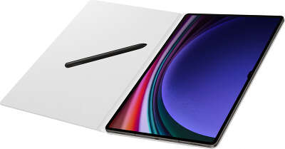 Чехол Samsung для Samsung Galaxy Tab S9 Ultra/S10 Ultra Smart Book Cover поликарбонат/полиуретан белый (EF-BX910PWEGRU)