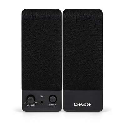 ExeGate Accord 235 (Активная, питание 220В, 2х3Вт, 30-18000Гц, цвет черный, дерево, разъем для наушников, Color Box) [EX294431RUS]