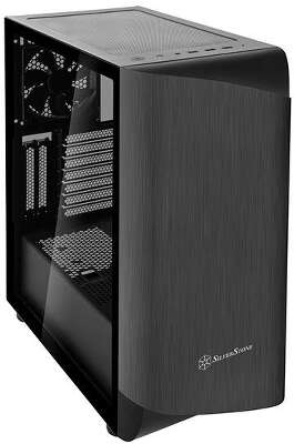 Корпус SilverStone SETA A1, черный/титан, ATX, Без БП (SST-SEA1TB-G)