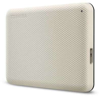 Внешний жесткий диск (HDD) Toshiba 1Tb Canvio Advance, 2.5", USB 3.0, светло-бежевый