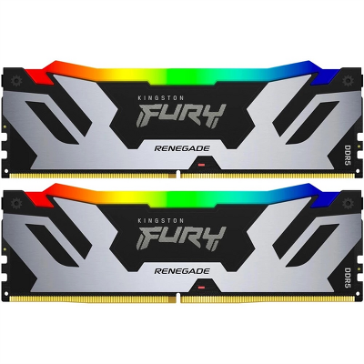 Оперативная память Kingston 32GB 7600MT/s DDR5 CL38 DIMM (Kit of 2) FURY Renegade RGB XMP