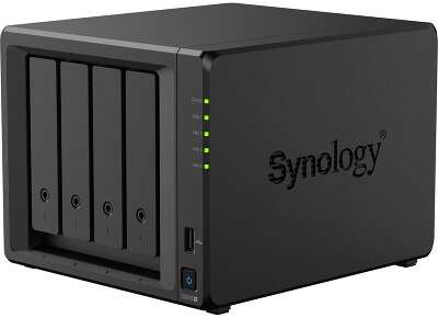 Платформа СХД Synology DS925+ 4 Bay (Max.9) 2xM.2 2xGLAN 4GB (Max.32GB) DDR4 2xUSB