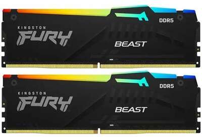 Kingston DDR5 FURY Beast KF556C40BBAK2-16 DDR5 16GB (Kit 2x8GB) 5600MHz