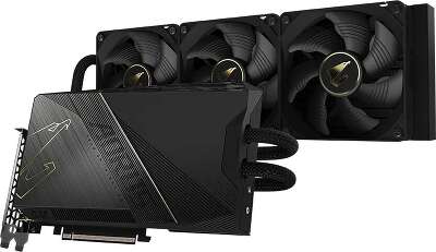 Видеокарта GIGABYTE NVIDIA nVidia GeForce RTX 4090 AORUS XTREME WATERFORCE 24Gb DDR6X PCI-E HDMI, 3DP