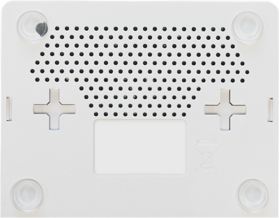 Маршрутизатор MikroTik hEX with Dual Core 880MHz MHz CPU, 256MB RAM, 5 Gigabit LAN ports, USB, RouterOS L4, plastic case, PSU